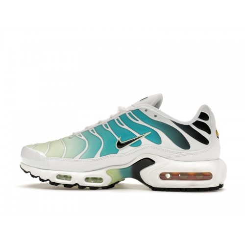 Кроссы Nike Air Max Plus Dusty Cactus Barely Volt (W) - женская сетка размеров