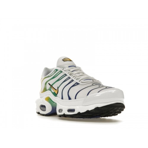 Кроссы Nike Air Max Plus Brazil (W) - женская сетка размеров