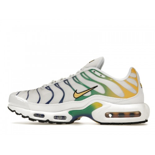 Кроссы Nike Air Max Plus Brazil (W) - женская сетка размеров