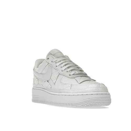 Кроссы Nike Air Force 1 Low SP Billie Eilish Triple White - мужская сетка размеров