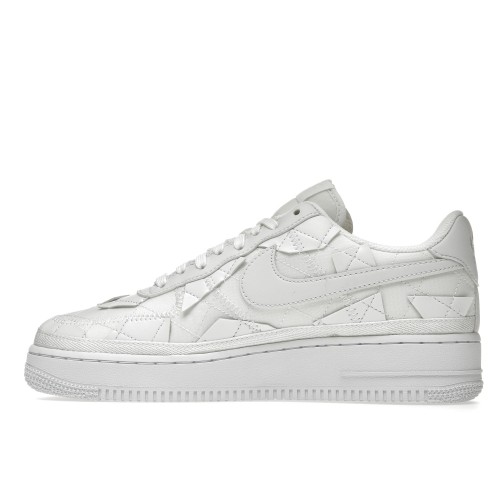 Кроссы Nike Air Force 1 Low SP Billie Eilish Triple White - мужская сетка размеров