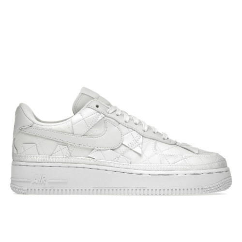 Кроссы Nike Air Force 1 Low SP Billie Eilish Triple White - мужская сетка размеров