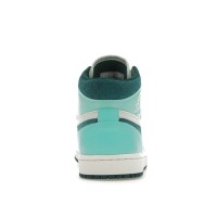 Женские Jordan 1 Mid Chenille Bleached Turquoise (W)