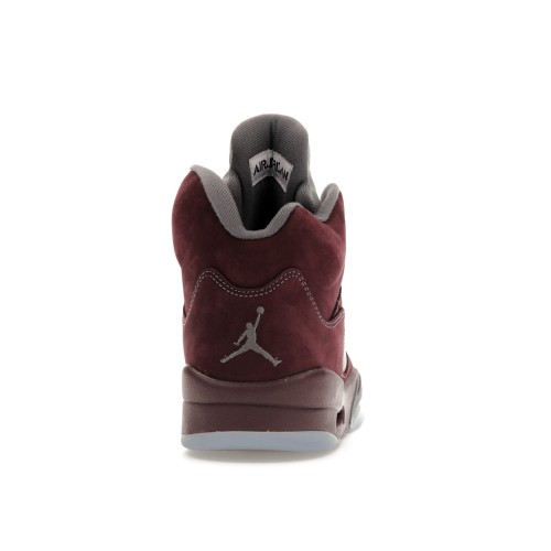 Кроссы Jordan 5 Retro Burgundy (2023) - мужская сетка размеров