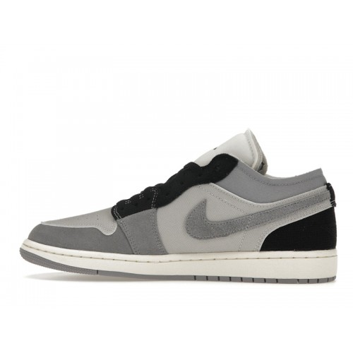 Кроссы Jordan 1 Low SE Craft Inside Out Cement Grey - мужская сетка размеров