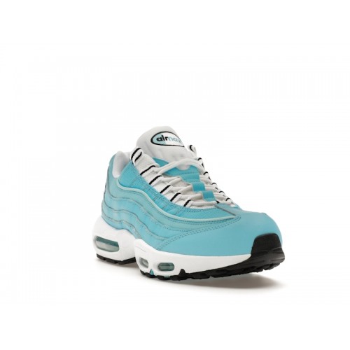 Кроссы Nike Air Max 95 University Blue - мужская сетка размеров