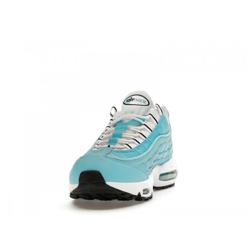 Кроссы Nike Air Max 95 University Blue - мужская сетка размеров