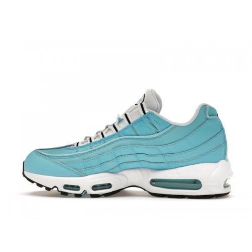 Кроссы Nike Air Max 95 University Blue - мужская сетка размеров