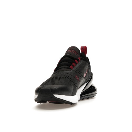 Кроссы Nike Air Max 270 Anthracite Team Red - мужская сетка размеров