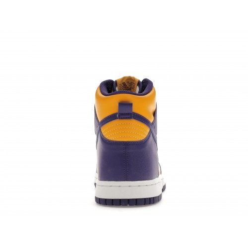 Кроссы Nike Dunk High Lakers (GS) - подростковая сетка размеров