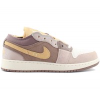 Подростковые кроссовки Jordan 1 Low SE Craft Taupe Haze (GS)