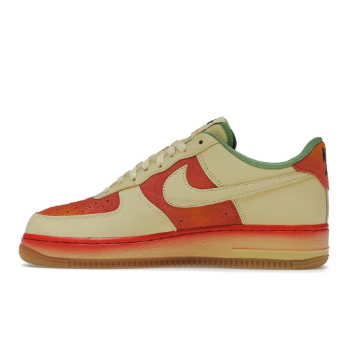 Кроссы Nike Air Force 1 Low 07 Chili Pepper - мужская сетка размеров