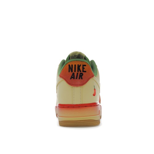 Кроссы Nike Air Force 1 Low 07 Chili Pepper - мужская сетка размеров