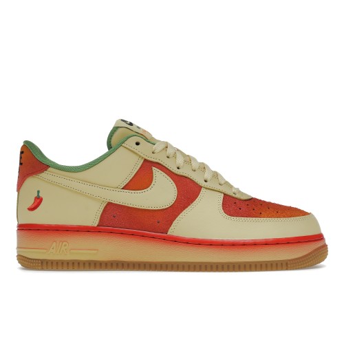 Кроссы Nike Air Force 1 Low 07 Chili Pepper - мужская сетка размеров