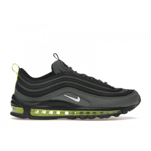 Кроссы Nike Air Max 97 Iron Grey Volt - мужская сетка размеров