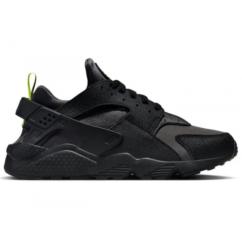 Кроссы Nike Air Huarache Black Anthracite Volt - мужская сетка размеров