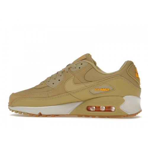 Кроссы Nike Air Max 90 Wheat Grass - мужская сетка размеров