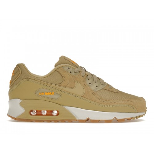 Кроссы Nike Air Max 90 Wheat Grass - мужская сетка размеров