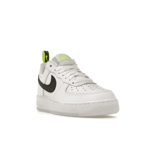 Кроссы Nike Air Force 1 Low 07 White Volt Black - мужская сетка размеров