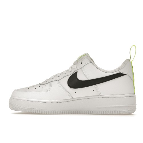 Кроссы Nike Air Force 1 Low 07 White Volt Black - мужская сетка размеров