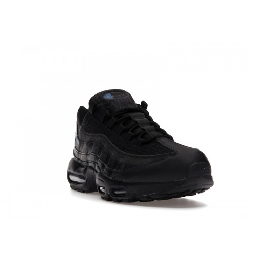 Кроссы Nike Air Max 95 Black Reflective - мужская сетка размеров