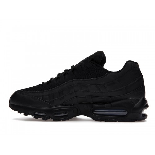 Кроссы Nike Air Max 95 Black Reflective - мужская сетка размеров