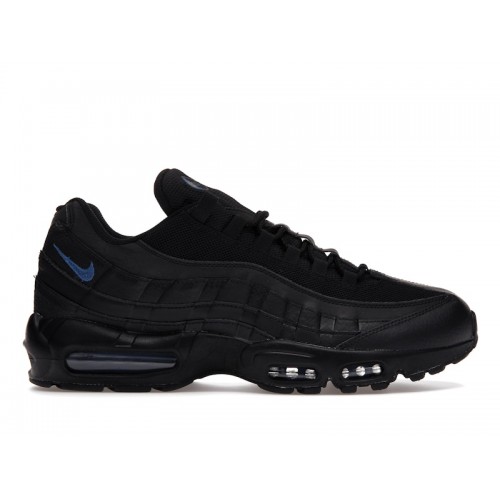 Кроссы Nike Air Max 95 Black Reflective - мужская сетка размеров