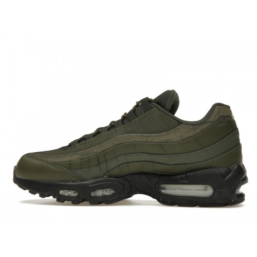 Nike Air Max 95 Cargo Khaki Reflective - мужская сетка размеров