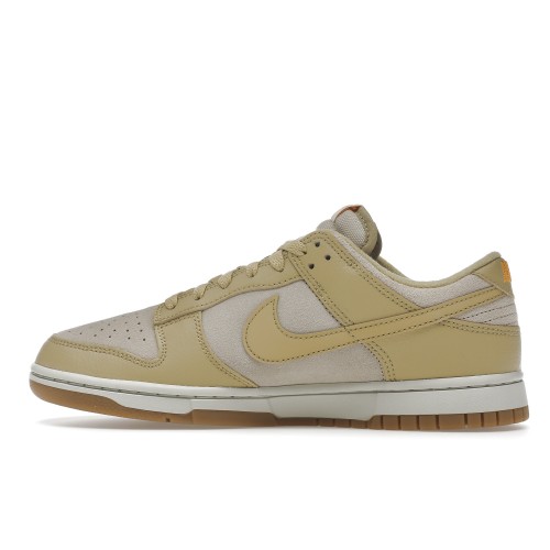 Кроссы Nike Dunk Low Khaki Suede Gum - мужская сетка размеров
