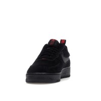 Кроссовки Nike Air Force 1 Low Multi-Swoosh Black Crimson