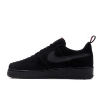 Кроссовки Nike Air Force 1 Low Multi-Swoosh Black Crimson