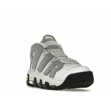 Кроссовки Nike Air More Uptempo Wolf Grey Solar Flare