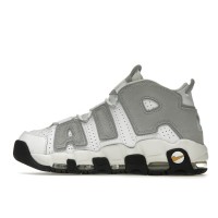 Кроссовки Nike Air More Uptempo Wolf Grey Solar Flare