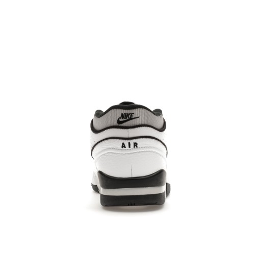 Кроссы Nike Air Alpha Force 88 White Black - мужская сетка размеров