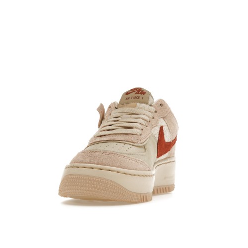 Кроссы Nike Air Force 1 Low Shadow Shimmer (W) - женская сетка размеров