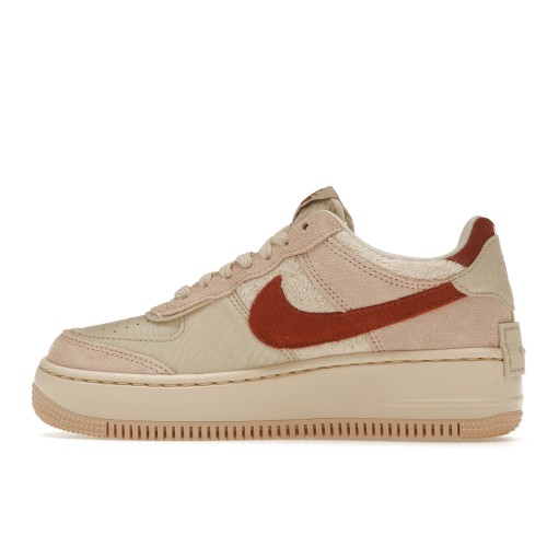 Кроссы Nike Air Force 1 Low Shadow Shimmer (W) - женская сетка размеров