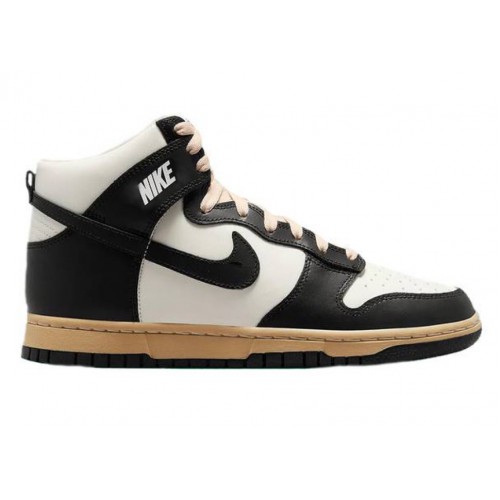 Кроссы Nike Dunk High Retro Vintage Panda (W) - женская сетка размеров