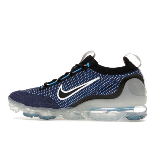 Кроссы Nike Air VaporMax 2021 FK Midnight Navy Photo Blue - мужская сетка размеров