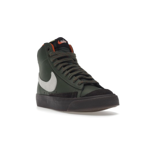 Кроссы Nike Blazer Mid 77 Vintage Army - мужская сетка размеров