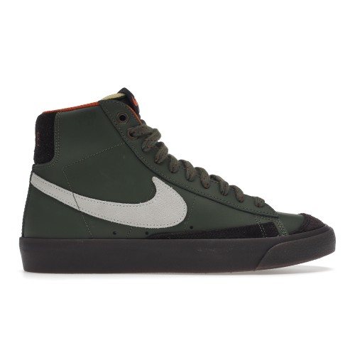 Кроссы Nike Blazer Mid 77 Vintage Army - мужская сетка размеров