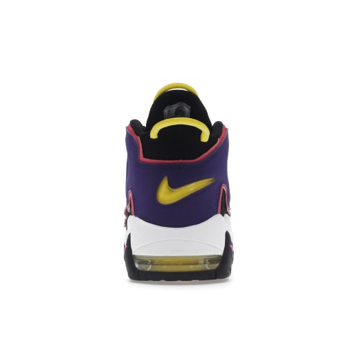 Кроссы Nike Air More Uptempo 96 Black Court Purple - мужская сетка размеров