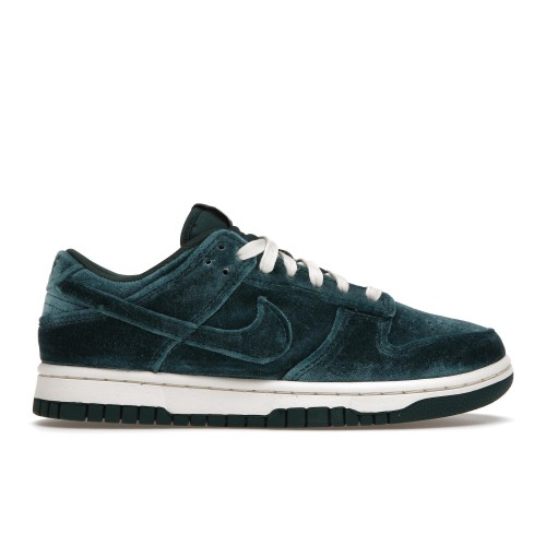 Кроссы Nike Dunk Low Velvet Teal (W) - женская сетка размеров