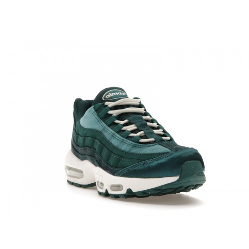 Кроссы Nike Air Max 95 Green Velvet (W) - женская сетка размеров