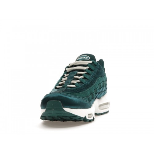 Кроссы Nike Air Max 95 Green Velvet (W) - женская сетка размеров