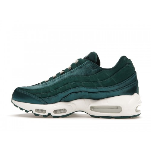 Кроссы Nike Air Max 95 Green Velvet (W) - женская сетка размеров