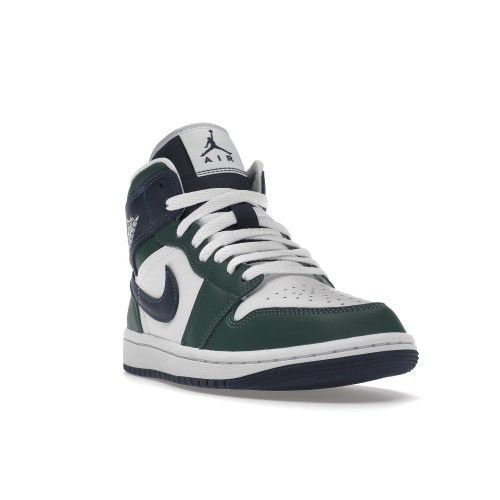 Кроссы Jordan 1 Mid SE Seahawks (W) - женская сетка размеров