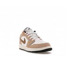 Подростковые Jordan 1 Low SE Brown Elephant (GS)