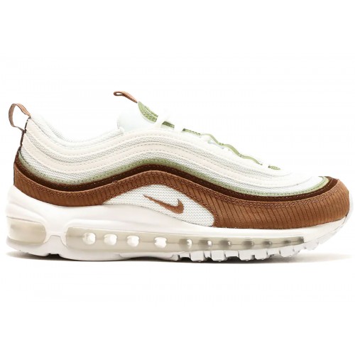 Кроссы Nike Air Max 97 Brown Courduroy (W) - женская сетка размеров