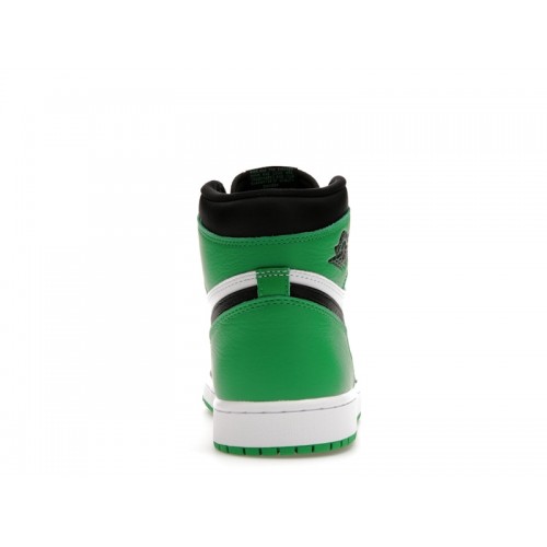 Кроссы Jordan 1 Retro High OG Lucky Green - мужская сетка размеров