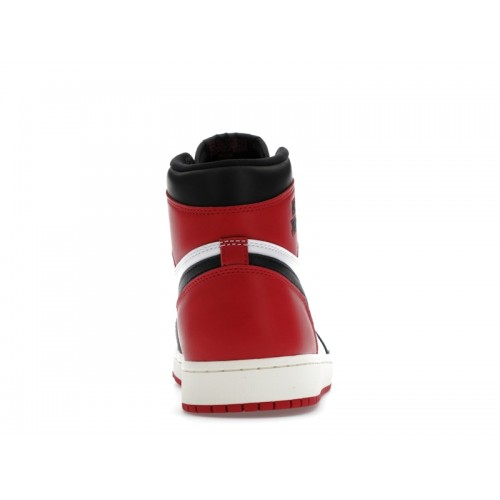 Кроссы Jordan 1 Retro High OG Black Toe Reimagined - мужская сетка размеров